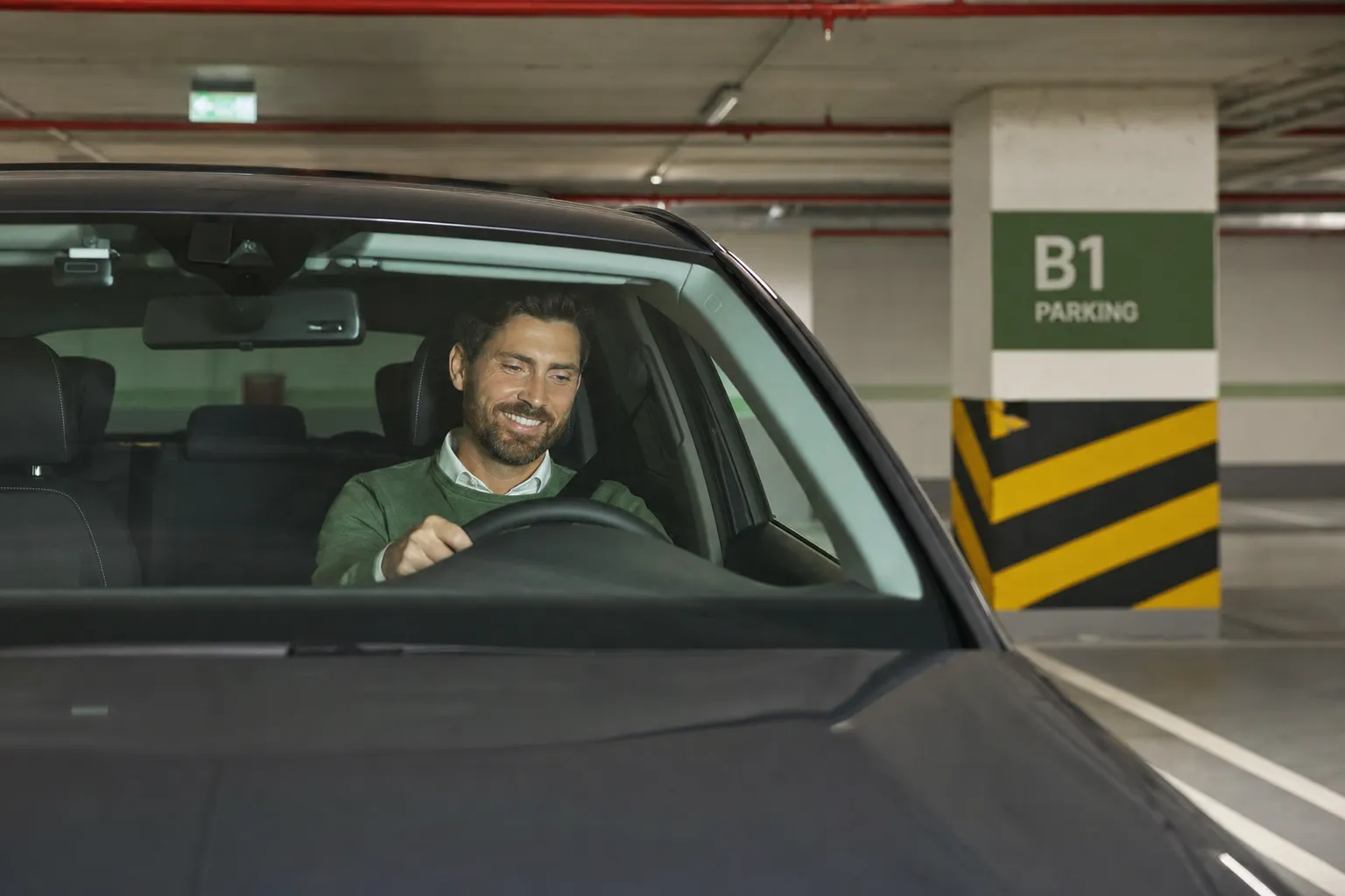 Happy driver